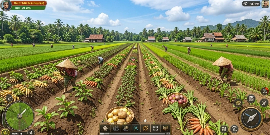 Mode multiplayer yang memungkinkan bermain dengan teman.