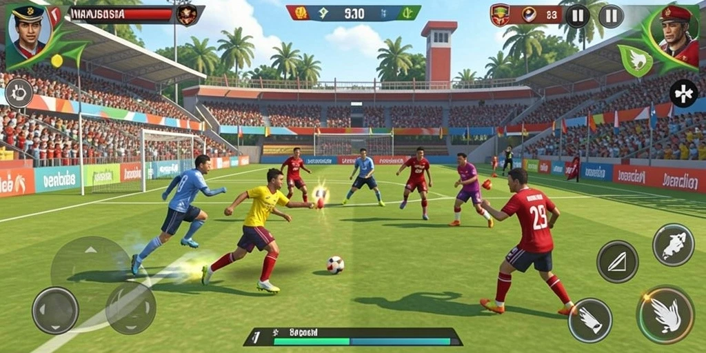 Momen seru dalam mode multiplayer di SINTE4D.